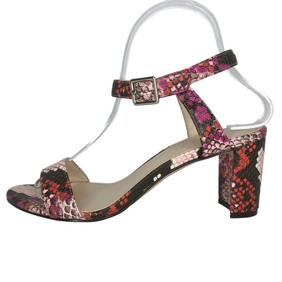 Nine West Pixel City Block Heel Sandals - Size 7.5 - Women - Picture 7 of 13